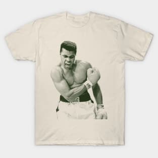 muhammad ali engraving T-Shirt